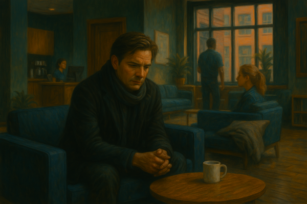 While He Waits